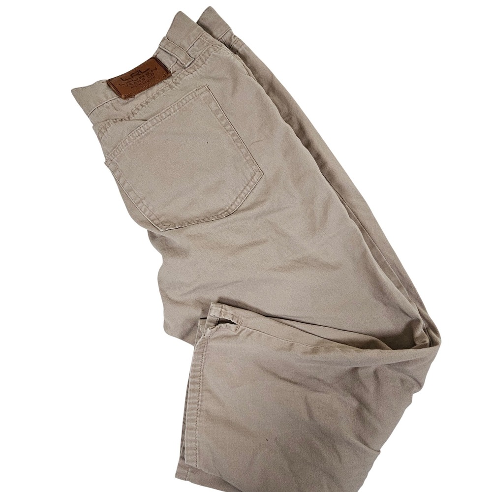 Lauren‎ Ralph Lauren Tan Khaki Mid-Calf Cropped Pants Chinos Womens 209129310